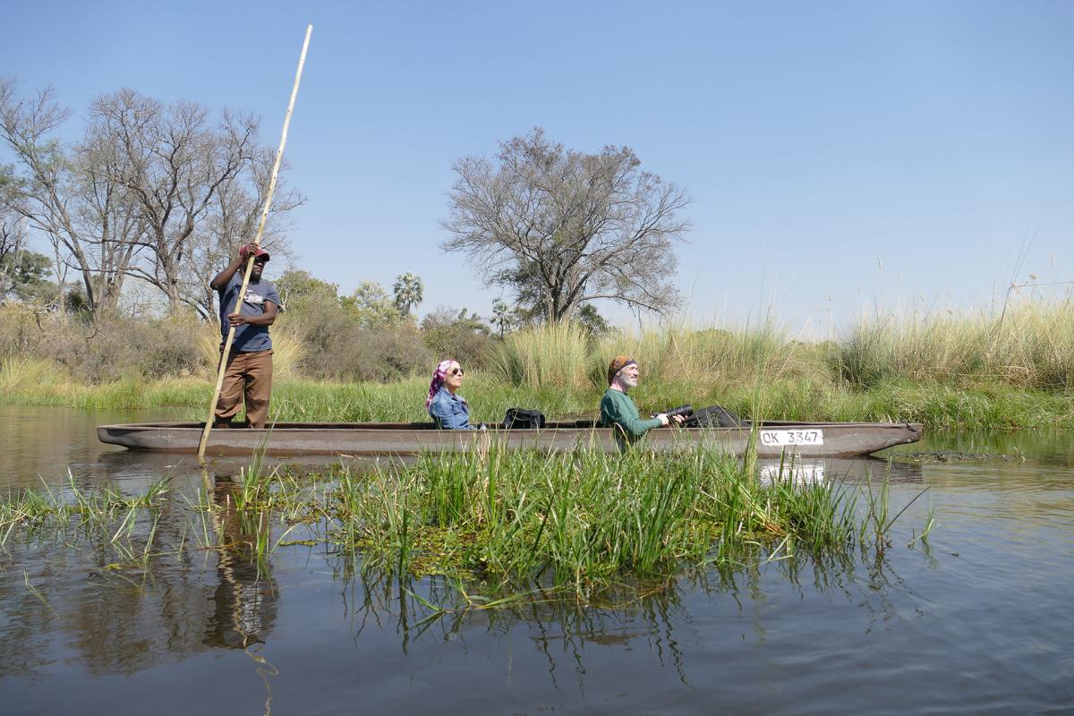 Okavango Delta: mokoro experience exploring africa SafariADV