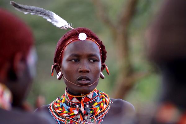 samburu people in kenya:young warrior
