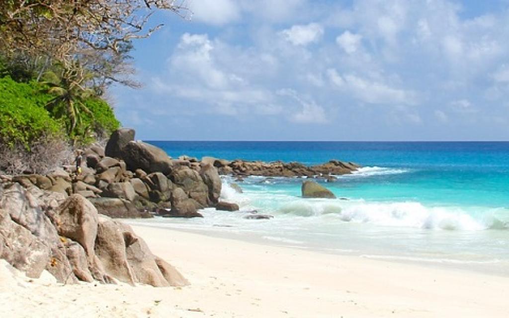 Seychelles beach ocean 