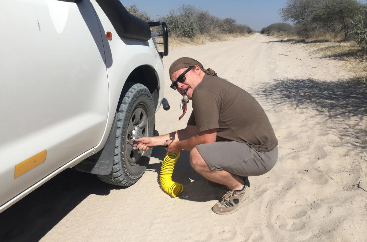 central kalahari exploring africa safariadv romina facchi wheel silvano greco