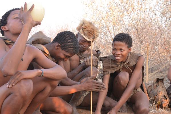 botswana bushmen san exploringafrica safariadv travel