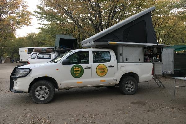 Our car! botswana safariadv exploringafrica romina facchi safari travel