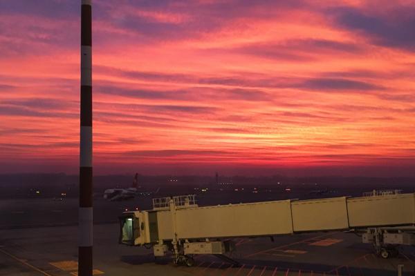 Sunrise at Malpensa Airport tanzania ngorongoro serengeti tarangire manyara exploringafrica safariadv romina facchi travel safariania ngorongoro serengeti tarangire manyara exploringafrica safariadv romina facchi travel safari