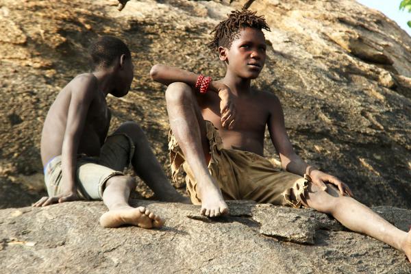 Hadzabe people tanzania ngorongoro serengeti tarangire manyara exploringafrica safariadv romina facchi travel safari