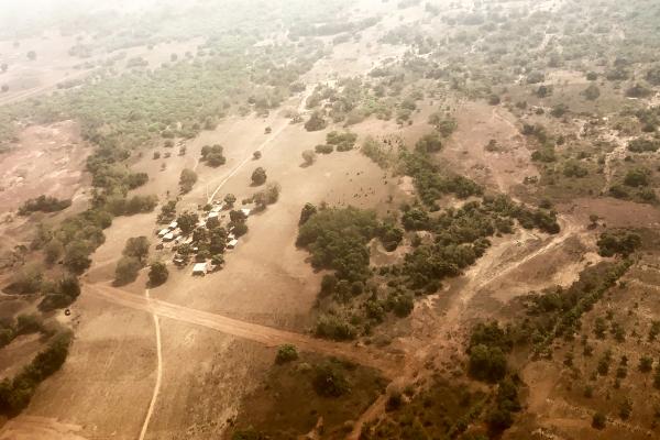 In flight to Bouake costa d'avorio ivory coast romina facci exploringafrica safariadv west africa