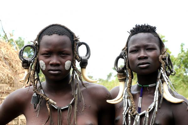 Mursi people etiopia ethiopia exploringafrica safariadv travel omo valley mursi hamar kara dassanech konso