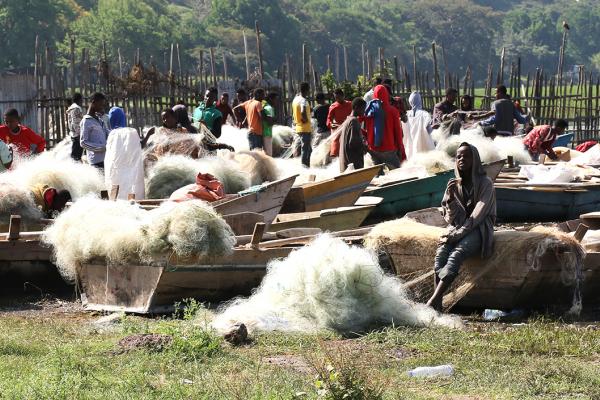 Hawassa: Fish market etiopia ethiopia exploringafrica safariadv travel omo valley hawassa