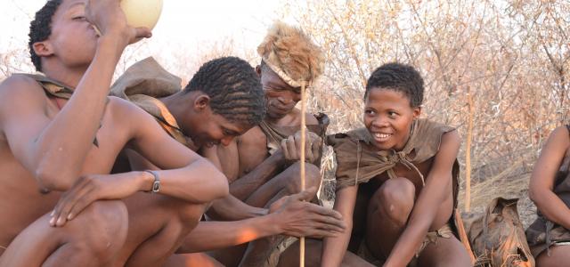 botswana bushmen san exploringafrica safariadv travel