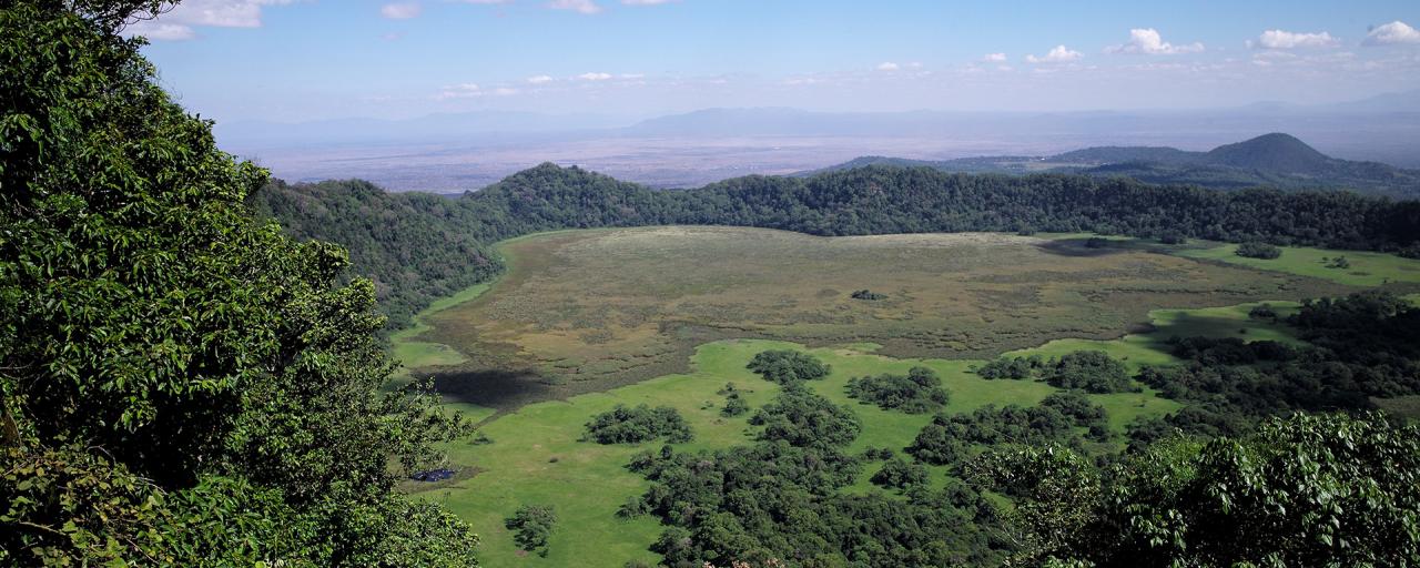 Arusha National Park tanzania africa exploringafrica ngurdoto crater