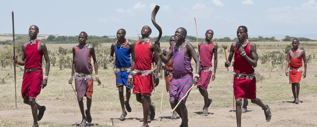 maasai in Ngorongoro Conservation Area