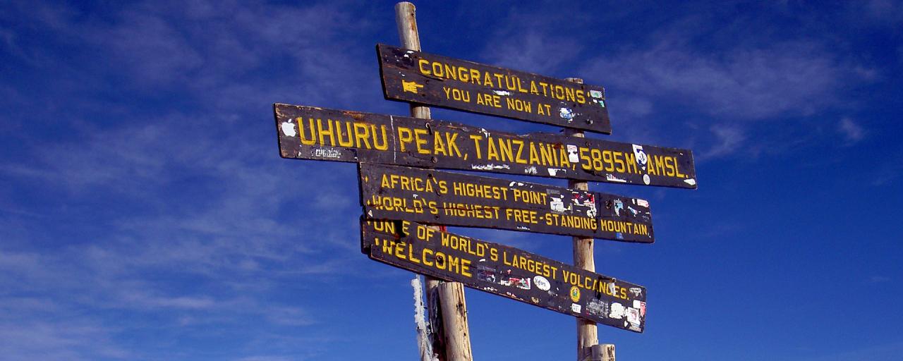 tanzania kilimanjaro exploringafrica safariadv uhuru peak