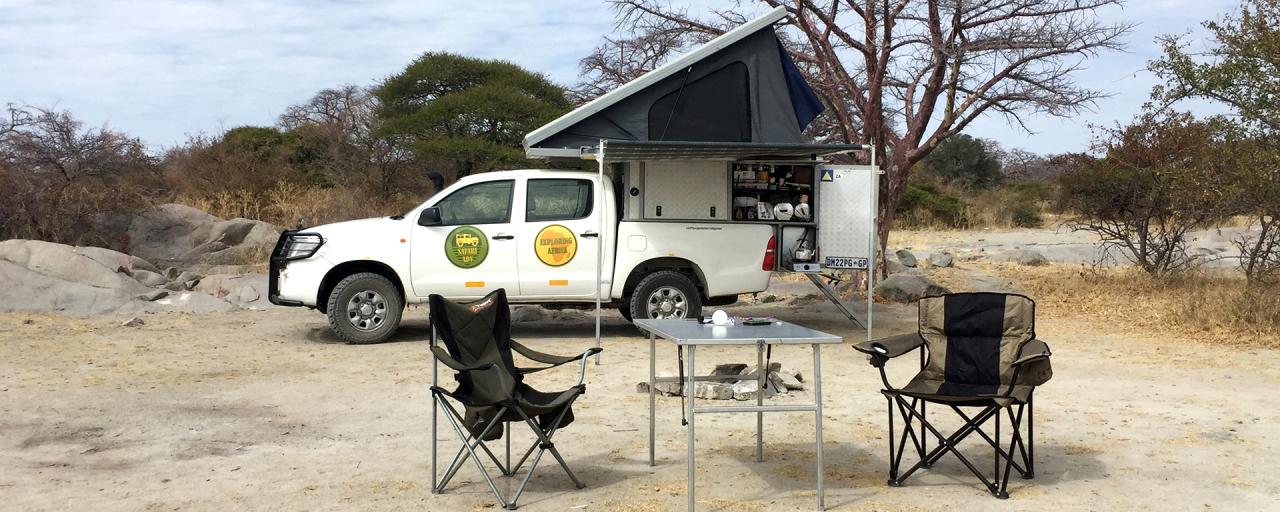 Our car! botswana namibia romina facchi travel exploring africa safariadv safari