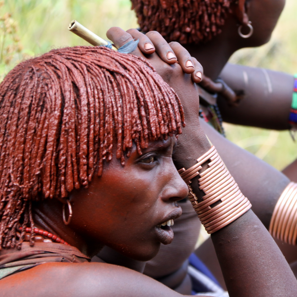 The clothing, hairstyles and body modification of the Hamer | Exploring Africa The clothing, hairstyles and body modification of the Hamer | Exploring Africa