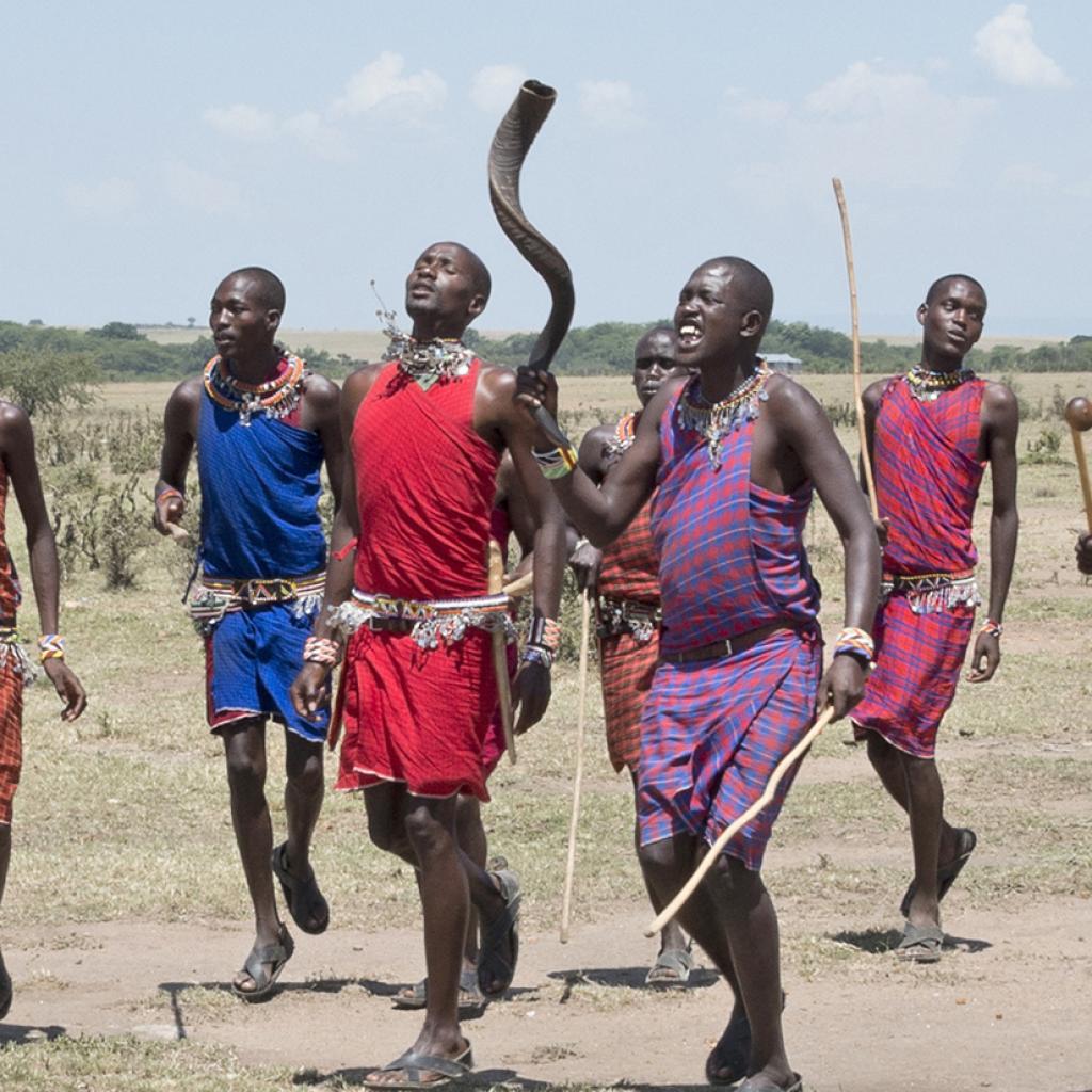 maasai in Ngorongoro Conservation Area