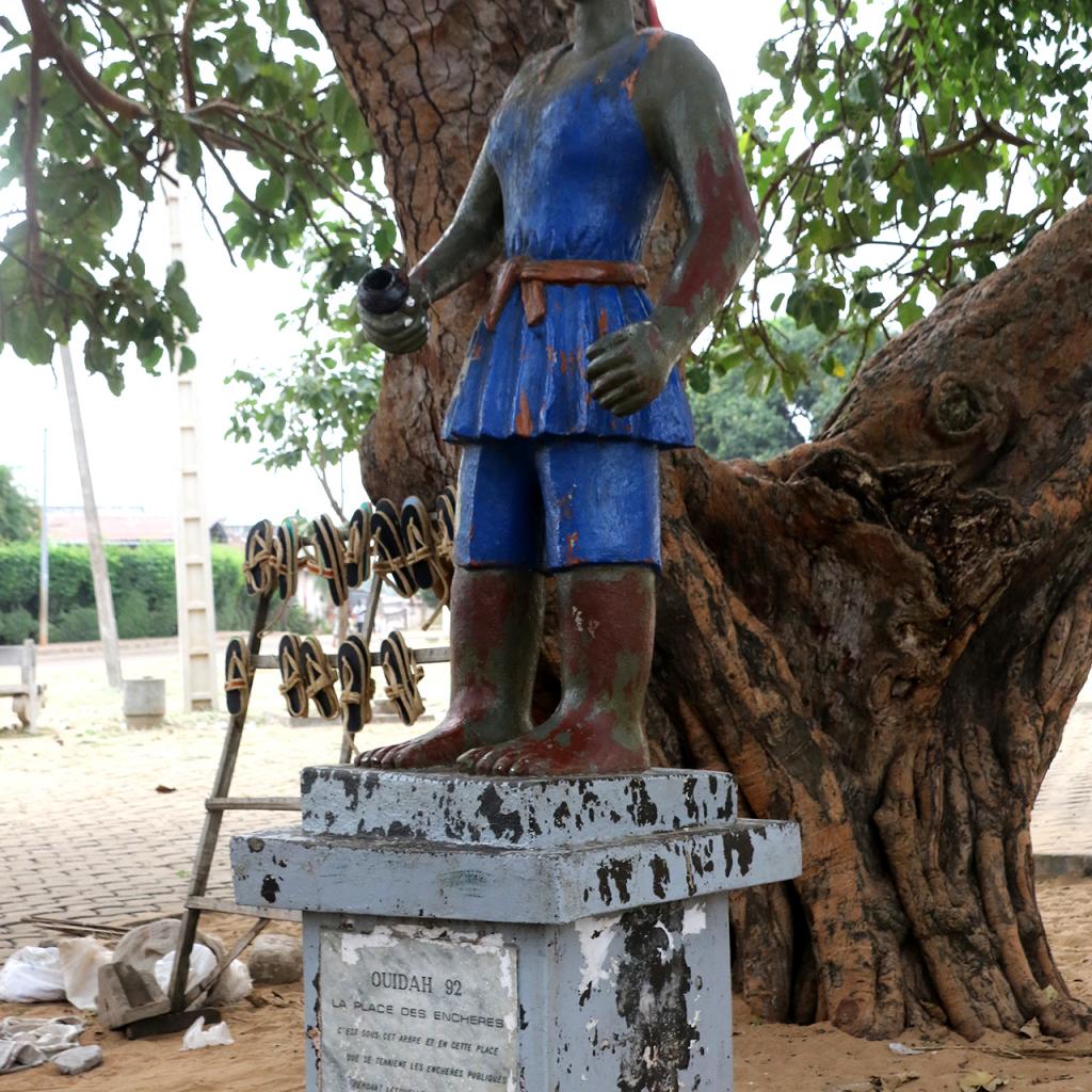 Ouidah: Place Chacha benin ouidah exploringafrica safariadv voodoo romina facchi slave route