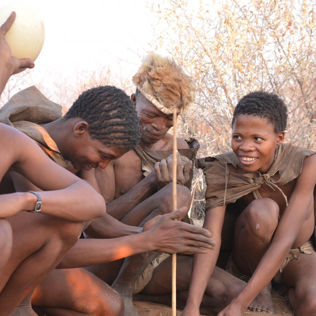 botswana bushmen san exploringafrica safariadv travel