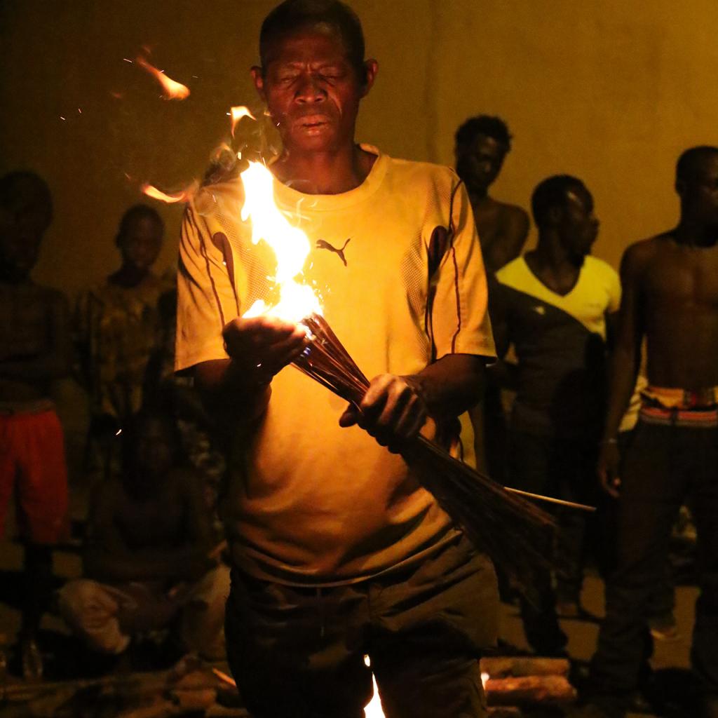 Fire Dance exploringafrica safariadv rominafacchi togo festival voodoo vudù