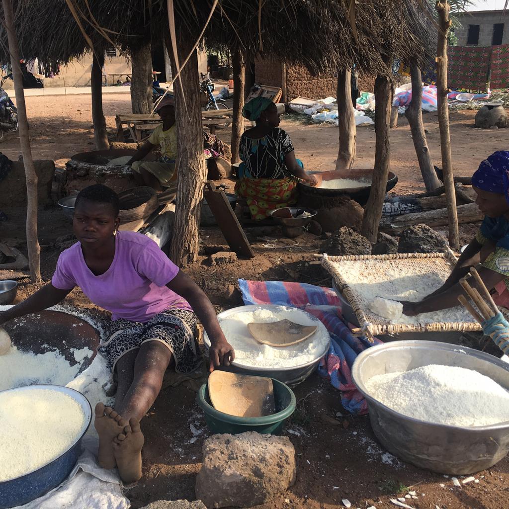 Yam farm - Photo Credits: Romina Facchi exploringafrica safariadv romina facchi togo aja people travel