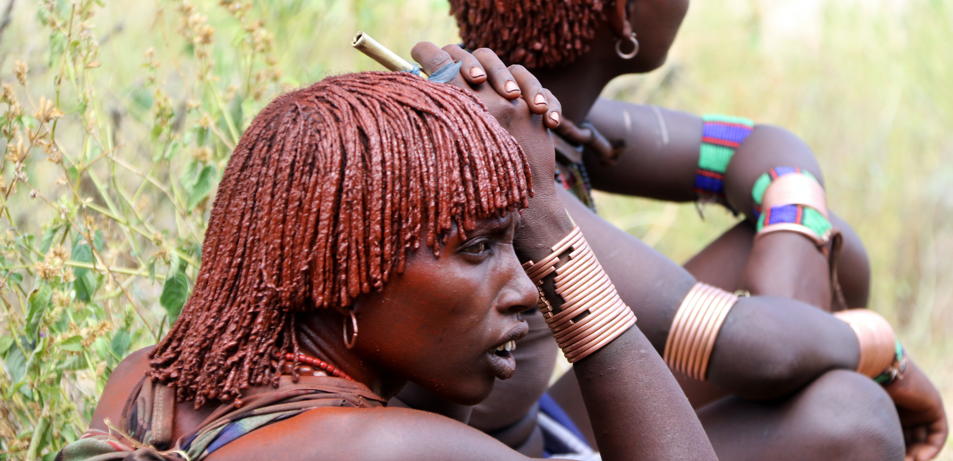 The clothing, hairstyles and body modification of the Hamer | Exploring Africa The clothing, hairstyles and body modification of the Hamer | Exploring Africa