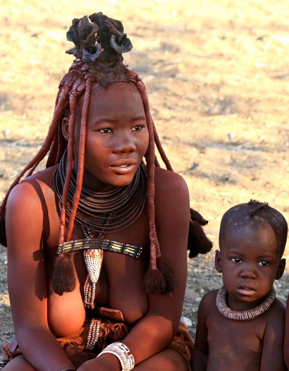 Himba Clothing And Accessories Exploring Africa